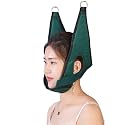 Cervical Traction Belt Home Neck Stretching Fixation Belt Neck Hanging Adult Neck Cone Traction Head Cover Medical Neck Pain Relief Correction Decompressor Pillow Neck Disease Treatment Device