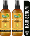 Cesaro Organics Hair Serum for Women & Men, All Hair Types for Smooth, Frizz free & Glossy Hair (200 ml)