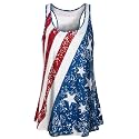 Cestyle Racerback Workout Tank Tops for Women Long Flowy Sleeveless Top