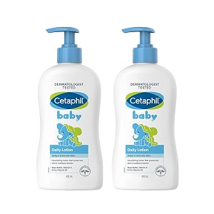 cetaphil baby daily lotion 400ml pack of 2 800ml total