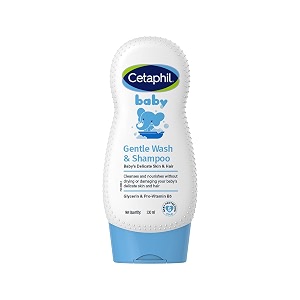 cetaphil baby shampoo amp wash white chamomile 230 ml
