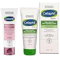 Cetaphil Brightness Reveal Creamy Cleanser - 100 G &amp; Daily Advance Ultra Hydrating Lotion For Dry/Sensitive Skin, 100 G