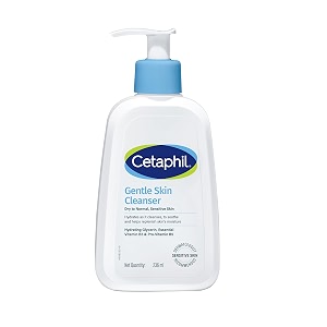 cetaphil gentle skin hydrating face wash 236ml paraben free sulphate-free gentle skin hydrating cleanser with niacinamide vitamin b5 for dry to normal sensitive skin