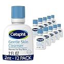 Cetaphil Gentle Cleanser, Hydrating Face Wash, Travel Size, 2oz, 12ct