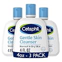 Cetaphil Gentle Cleanser, Hydrating Face Wash, Sensitive Skin, 4oz, 3ct