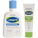 Cetaphil Gentle Skin Cleanser 125 Ml &amp; Moisturising Cream 80 Gm