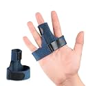 Cetaplast Multipurpose Finger Splint Support Also Works as a Bunion Splint | Adjustable All Fingers Orthopedic Splint with Aluminium Protective Plate Inside (Blue)