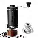 CEVING World's First 60g Large Capacity Manual Coffee Grinder, Black