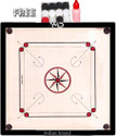 CF SPORTS Large 32 inches wooden carrom board with crystal coins, st_Carrom-CD-1126 80 cm Carrom Board