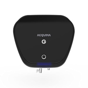 cg-acquina 15ltr storage water heater geyser 5-star  nickel plated copper element  hirise suitable  glasslined tank  color changing led  free installation  2yr product 7yr tank warranty black