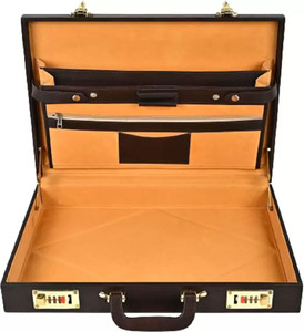 cgc cg-16 faux leather briefcase for doctor lawyer office and any other daily use medium briefcase - for men  women