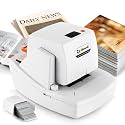CGOLDENWALL Automatic Heavy Duty Electric Stapler, 70-75 Sheets Capacity, with 6000 Staples, Flat Clinch Jam Free, Speed & Margin Adjustable, 5000 Staples Large Cartridge