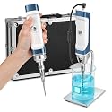 CGOLDENWALL Ultrasonic Homogenizer Handheld Portable Sonicator Processor Cell Disruptor Mixer with Stand (3mm Probe, 0.1-30mL, 150W)