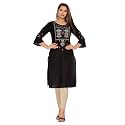 Chahit Women39s Rayon Straight Kurta