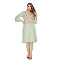 Chahit Women39s Rayon Straight Kurta