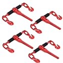 Chain Binders Ratcheting 1/4”-5/16” w/Grab Hooks - 2,200 lbs WLL
