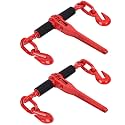 Chain Binders Ratcheting 1/4”-5/16” w/Grab Hooks - 2,200 lbs WLL