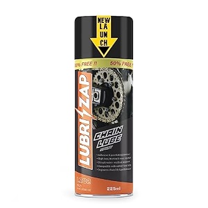 chain lube spray for all bikes amp motorcycles  smooth chain lubricant for long-lasting performance  water amp rust protection  225 ml pack of 1