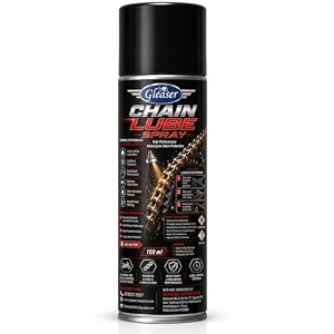 chain lube spray for bike  motorcycle chain lubricant  synthetic formula  anti-rust amp water resistant  high adhesion  o-ring g-ring amp h-ring safe  bike chain lube