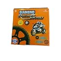 Chain Sprocket Compatible with Passion Plus, 108L/14T/2H/44T/4H, Heavy Duty, Long Life