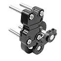 Chain Tensioner Adjuster Universal Aluminum Chain Automatic Regulator for Motorcycle Motocross Dirt Pit Bike ATV (black)