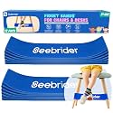 Chair Bands for Kids with Fidgety Feet, 12 PCS Fidget Kickbands (Blue)