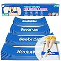 Chair Bands for Kids with Fidgety Feet, 24 PCS Fidget Kickbands (Blue)