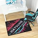 Chair Mat for Hatsune Miku, 35" × 47" Hardwood Floor Office Chair Mat