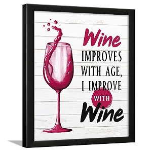 Chaka Chaundh - Bar quotes frame -