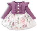 CHAKALI Baby Girls Midi/Knee Length Party Dress (Purple, Full Sleeve)