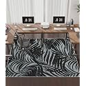 chakme Office Chair Mat for Hardwood Floor, 72"x48" Easy Glide Computer Desk Mat Protector for Rolling Chair Under Desk Rug Nonslip Backing, Machine Wash, (Leaf)