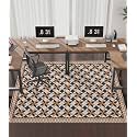 chakme Office Chair Mat for Hardwood Floor, 72"x48" Easy Glide Computer Desk Mat Protector for Rolling Chair Under Desk Rug Nonslip Backing, Machine Wash, (Plaid)