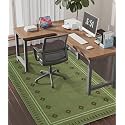 chakme Office Chair Mat for Hardwood Floor, 60"x45" Easy Glide Computer Desk Mat Protector for Rolling Chair Under Desk Rug Nonslip Backing, Machine Wash, (Southwestern Sage