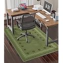chakme Office Chair Mat for Hardwood Floor, 48"x36" Easy Glide Computer Desk Mat Protector for Rolling Chair Under Desk Rug Nonslip Backing, Machine Wash, (Southwestern Sage)
