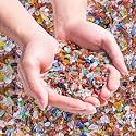 Chakra Crushed Stone Crystal Chips Bulk 0.88 Lb, Tumbled Healing Gemstones Rocks Quartz Pieces Irregular Shaped Decorative Vase Fillers Aquarium Gravel Rocks