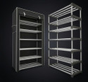 Chalia Portable Rack with Black cover ultra