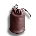 Chalk factory Leather Soft Case, Felt Lined for Canon EF 70-200mm f/2.8L USM Lens : Brown