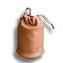 Chalk factory Leather Soft Case, Felt Lined for Olympus M.Zuiko Digital ED 300mm f/4 is PRO Lens : TAN