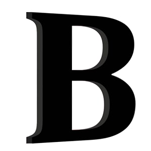 chalk my theme wooden alphabets and numbers for wall decoration  9 inch large wooden letter b in black