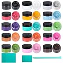 15-Color Chalk Paste Paint Set with 3 Silicone Squeegees - Stencil &amp; Silk Screen Paint Kit for Wood, Fabric, Canvas, Tote Bags, T-Shirts, Glass, Chalkboard, Signs &amp; Home Decor Starter Set