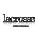 ChalkTalkSPORTS Wooden Lacrosse Sign - Autograph Ready - With Pen