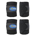 CHALLENGER 10ft Horse Grooming Leg Polo Wrap Set of 4 Soft Fleece 95R