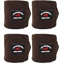 CHALLENGER 10ft Horse Grooming Leg Polo Wrap Set of 4 Soft Fleece 95R