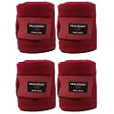 CHALLENGER 10ft Horse Grooming Leg Polo Wrap Set of 4 Soft Fleece 95R