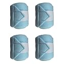 CHALLENGER 10ft Horse Grooming Leg Polo Wrap Set of 4 Soft Fleece 95R