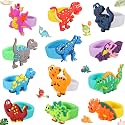 Chalyna 24 Packs Rubber Rings Soft Cupcake Ring Cupcake Topper for Party Favors Supplies