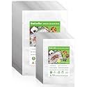 Chamber Vacuum Sealer Bags 200PCS 8"X12"&amp;12"X14",Heavy Duty Pre-Cut Vacuum Chamber Pouches for Food Storage,Sous Vide or Meal Prep,BPA-Free Thick Seal a meal bag for Commercial Sealer Machine