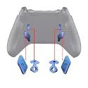 Chameleon Purple Blue Glossy Replacement Redesigned Back Buttons HK3 HK4 Trigger Lock K1 K2 Paddles for eXtremeRate Xbox One S X Controller Lofty Remap &amp; Trigger Stop Kit