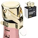 KLOVEO Champagne Stoppers - WAF Patented Seal - Made in Italy - Gold