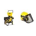 Champion 3-Inch Portable Chipper-Shredder + TR Industrial Forestry Safety Helmet and Hearing Protection System